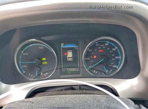 JTMRJREV2GD048888 2016 TOYOTA RAV4 Gray Instrument cluster view