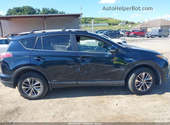 JTMRJREV2HD137958 2017 TOYOTA RAV4 HYBRID Blue Widok wnętrza 360 stopni