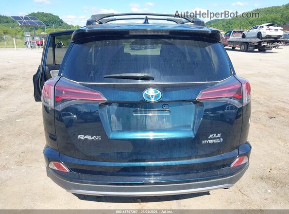 JTMRJREV2HD137958 2017 TOYOTA RAV4 HYBRID Blue 