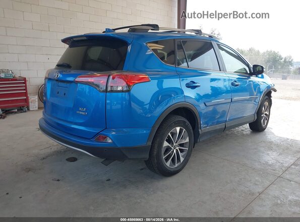 JTMRJREV2HD143307 2017 TOYOTA RAV4 HYBRID Blue Հետևի աջ
