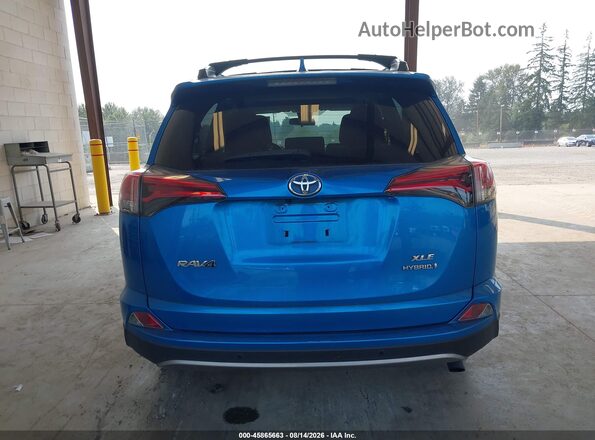 JTMRJREV2HD143307 2017 TOYOTA RAV4 HYBRID Blue 