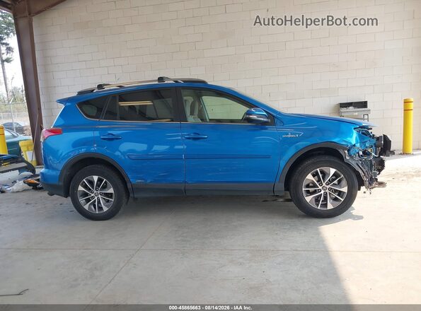 JTMRJREV2HD143307 2017 TOYOTA RAV4 HYBRID Blue Սալոնի 360 աստիճան տեսք