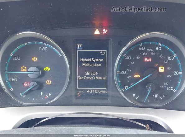 JTMRJREV2JD223003 2018 TOYOTA RAV4 HYBRID Black Հետևի նստատեղերի տեսք