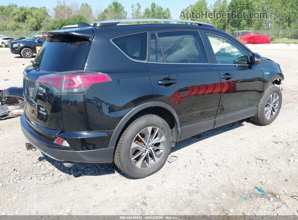 JTMRJREV2JD223003 2018 TOYOTA RAV4 HYBRID Black Հետևի աջ