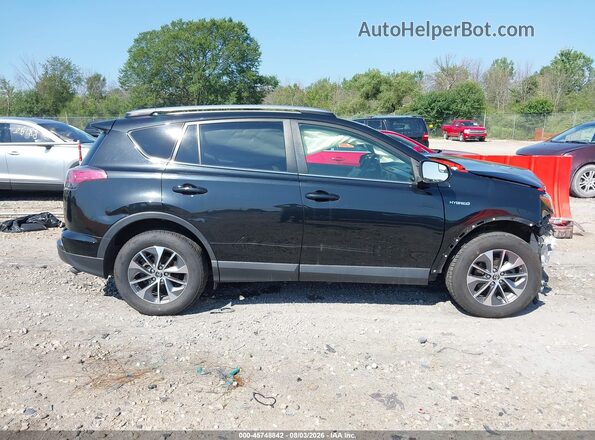 JTMRJREV2JD223003 2018 TOYOTA RAV4 HYBRID Black Սալոնի 360 աստիճան տեսք