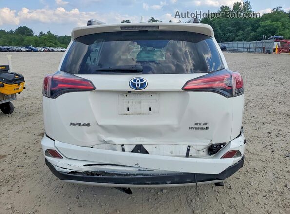 JTMRJREV2JD238942 2018 TOYOTA RAV4 White Widok z tyłu