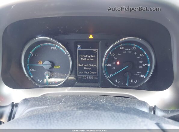 JTMRJREV3GD008478 2016 TOYOTA RAV4 HYBRID Black Հետևի նստատեղերի տեսք
