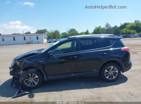JTMRJREV3GD008478 2016 TOYOTA RAV4 HYBRID Black Սալոնի 360 աստիճան տեսք