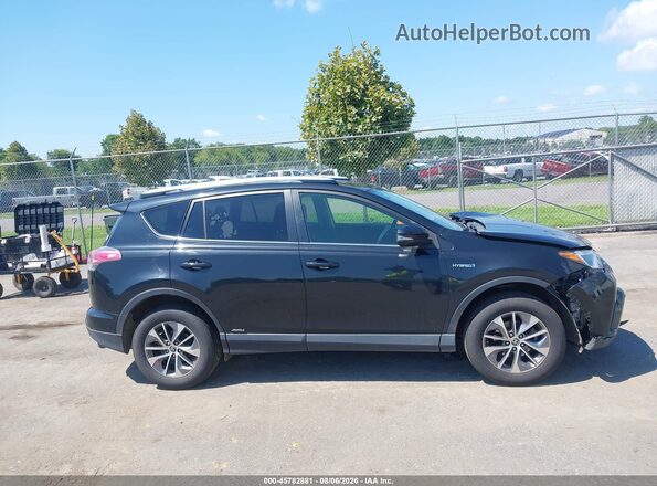 JTMRJREV3GD008478 2016 TOYOTA RAV4 HYBRID Black Սալոնի հետևի տեսք