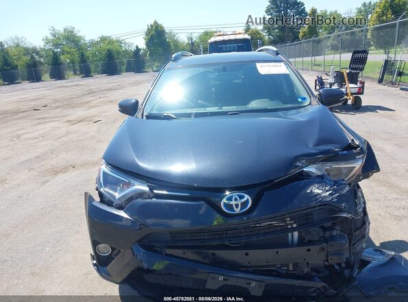JTMRJREV3GD008478 2016 TOYOTA RAV4 HYBRID Black Սարքավորումների վահանակի տեսք