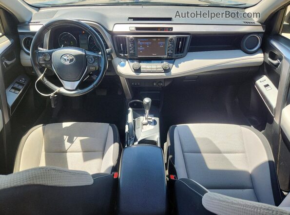 JTMRJREV3HD111336 2017 TOYOTA RAV4 Charcoal Dashboard view