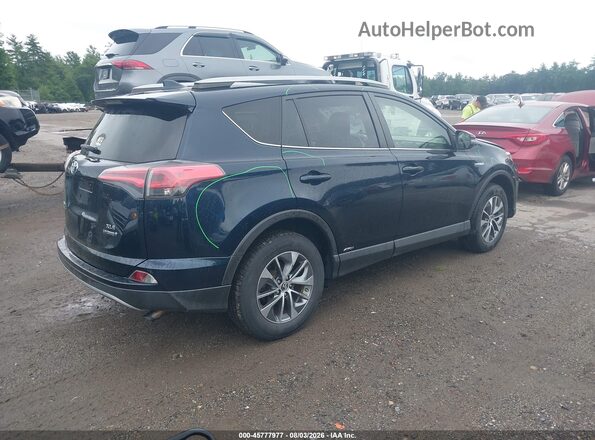JTMRJREV3JD231529 2018 TOYOTA RAV4 HYBRID Blue Հետևի աջ
