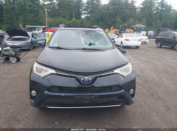 JTMRJREV3JD231529 2018 TOYOTA RAV4 HYBRID Blue Սարքավորումների վահանակի տեսք