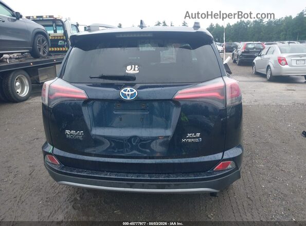 JTMRJREV3JD231529 2018 TOYOTA RAV4 HYBRID Blue 