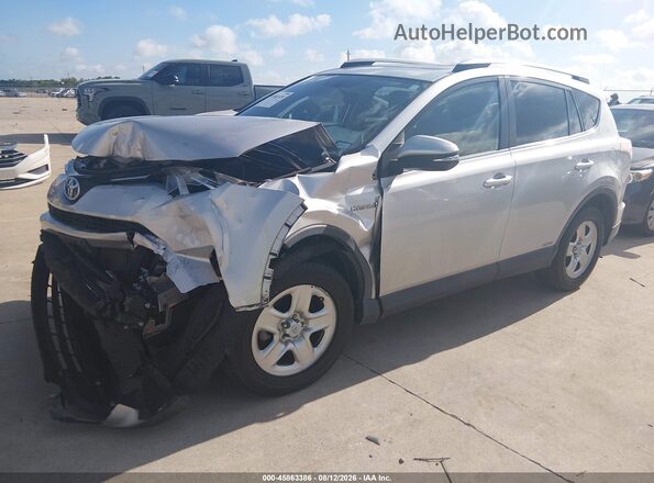 JTMRJREV4GD054983 2016 TOYOTA RAV4 HYBRID Gray Przód lewy