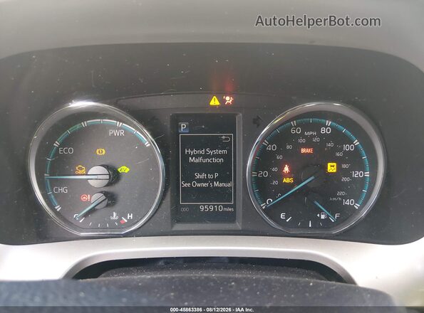 JTMRJREV4GD054983 2016 TOYOTA RAV4 HYBRID Gray 