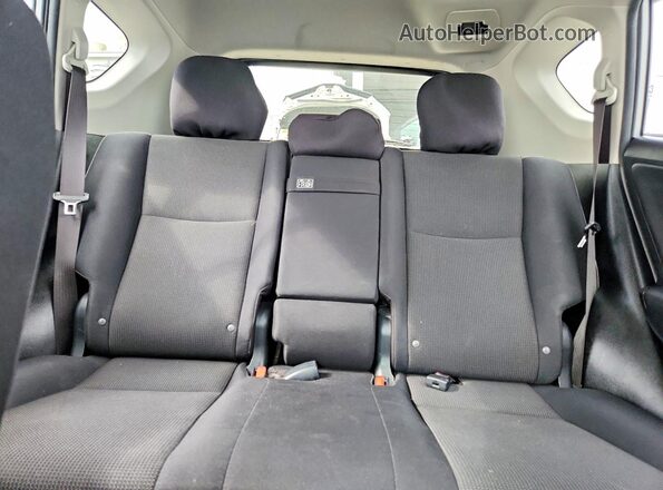 JTMRJREV4HD083787 2017 TOYOTA RAV4 Silver Rear seats view