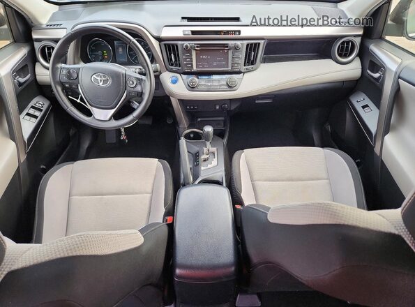 JTMRJREV4HD089752 2017 TOYOTA RAV4 Gray Առջևի վահանակի տեսք