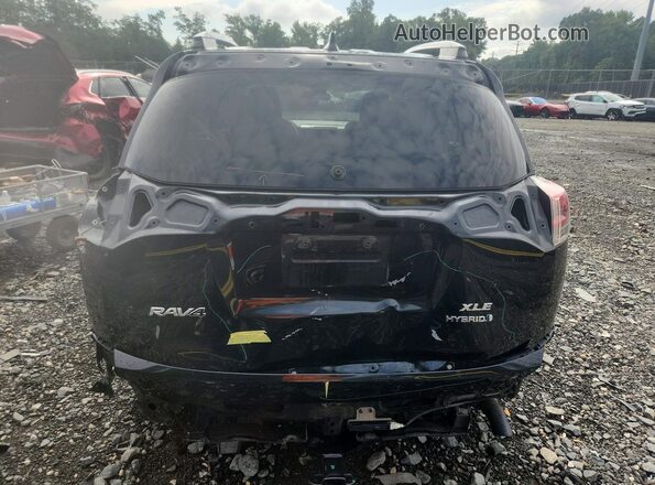 JTMRJREV4JD190604 2018 TOYOTA RAV4 Black Widok z tyłu