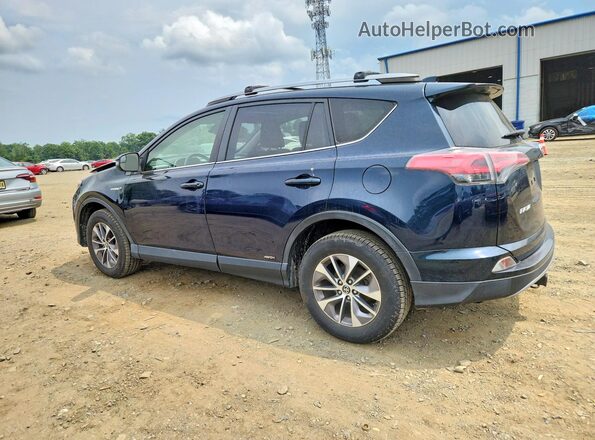 JTMRJREV4JD229501 2018 TOYOTA RAV4 Синий Задняя левая четверть