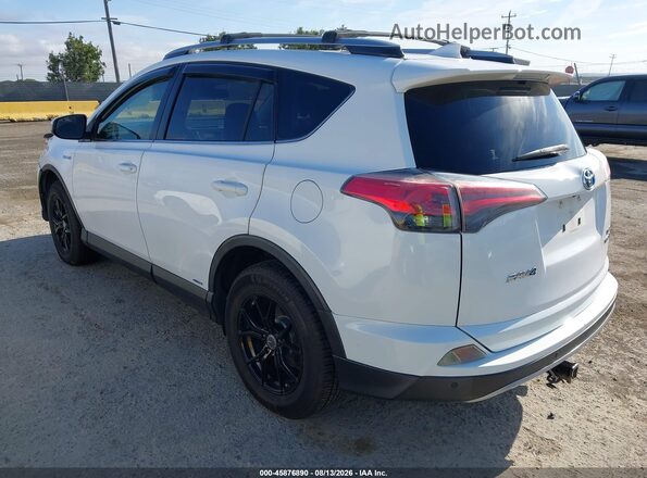 JTMRJREV5HD072295 2017 TOYOTA RAV4 HYBRID White უკანა მარცხენა