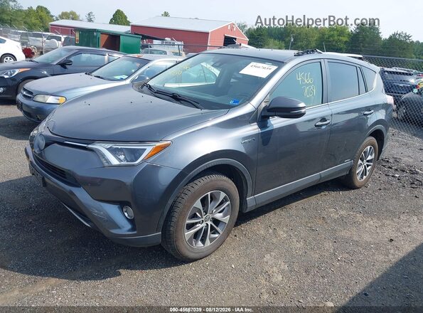 JTMRJREV5HD112102 2017 TOYOTA RAV4 HYBRID Gray Передня ліва чверть