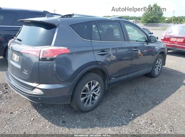 JTMRJREV5HD112102 2017 TOYOTA RAV4 HYBRID Gray Задня права чверть