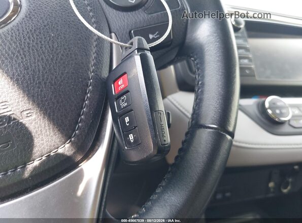 JTMRJREV5HD112102 2017 TOYOTA RAV4 HYBRID Gray Вид панелі приладів