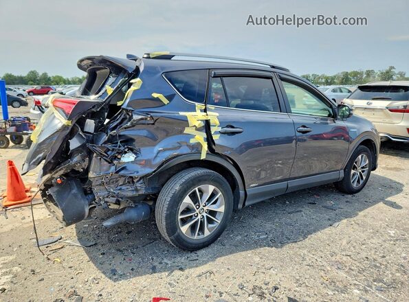 JTMRJREV6JD189390 2018 TOYOTA RAV4 Gray Trasero derecho