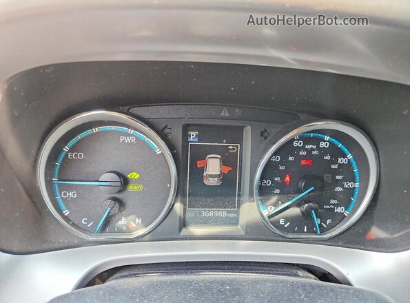 JTMRJREV6JD189390 2018 TOYOTA RAV4 Gray Vista del cuadro de instrumentos