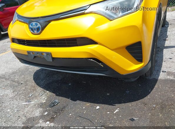 JTMRJREV6JD249362 2018 TOYOTA RAV4 HYBRID Yellow 