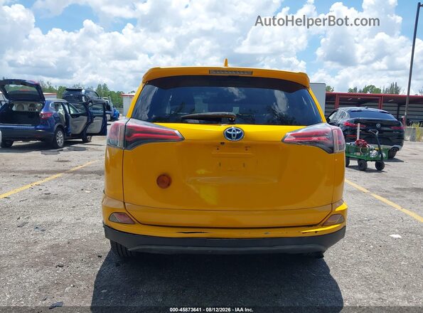 JTMRJREV6JD249362 2018 TOYOTA RAV4 HYBRID Yellow 