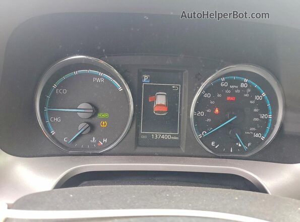 JTMRJREV7GD013151 2016 TOYOTA RAV4 Silver Vista del cuadro de instrumentos