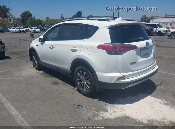 JTMRJREV7GD047008 2016 TOYOTA RAV4 HYBRID White Tył lewy