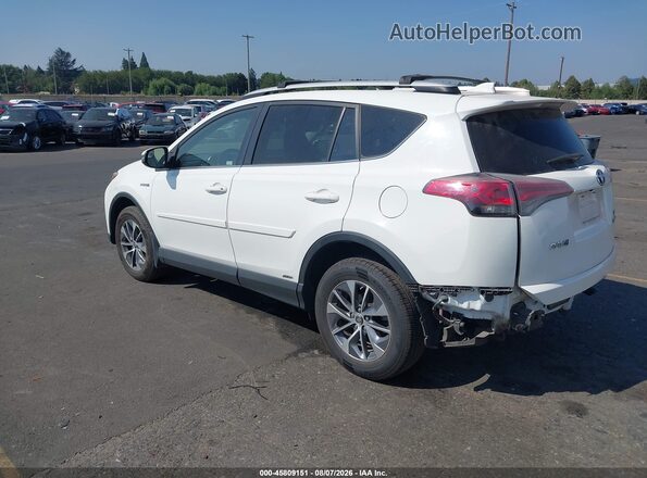 JTMRJREV7GD052760 2016 TOYOTA RAV4 HYBRID White Հետևի ձախ