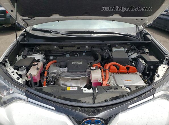 JTMRJREV7JD203054 2018 TOYOTA RAV4 White Շարժիչի բաժամունքի տեսք
