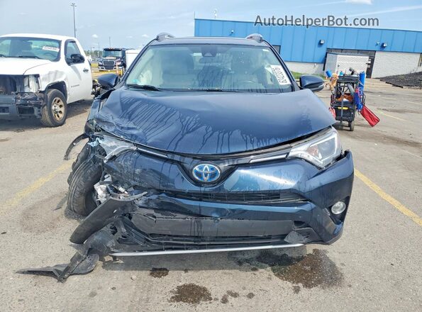 JTMRJREV7JD203250 2018 TOYOTA RAV4 Blue წინა ხედი