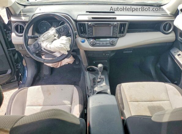 JTMRJREV7JD203250 2018 TOYOTA RAV4 Blue წინა პანელის ხედი