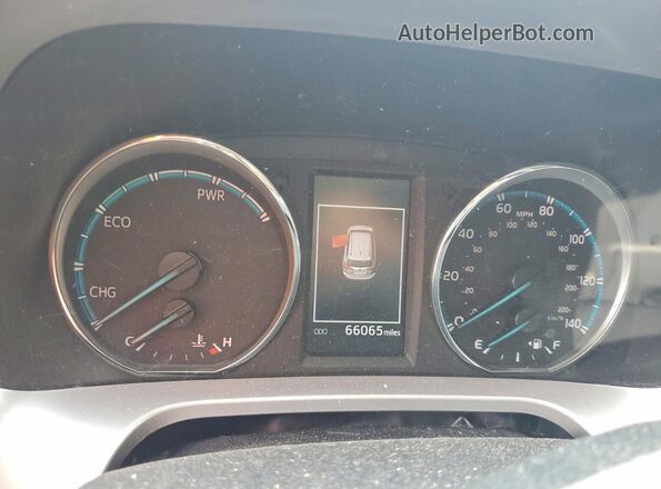 JTMRJREV7JD203250 2018 TOYOTA RAV4 Blue ხელსაწყოთა პანელის ხედი