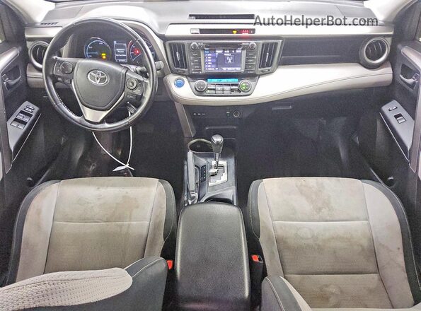 JTMRJREV8HD074509 2017 TOYOTA RAV4 Синий Вид панели приборов