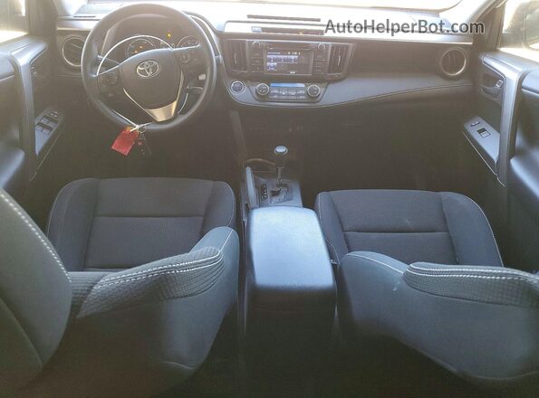 JTMRJREV9JD199864 2018 TOYOTA RAV4 Белый Вид панели приборов