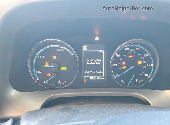 JTMRJREV9JD199864 2018 TOYOTA RAV4 Белый Вид щитка приборов