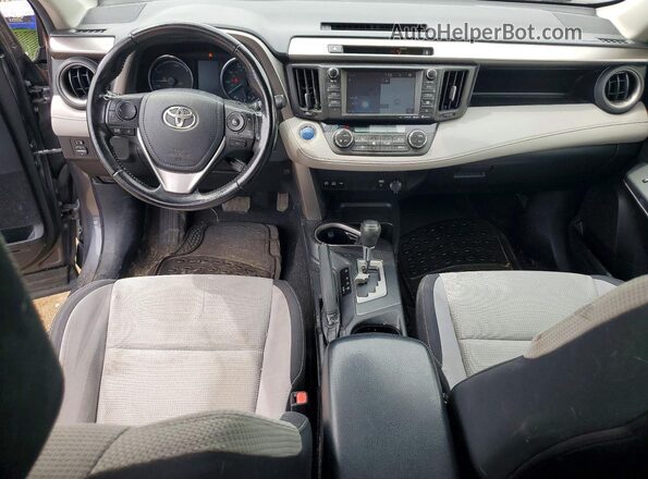 JTMRJREVXGD000961 2016 TOYOTA RAV4 Gray Dashboard view
