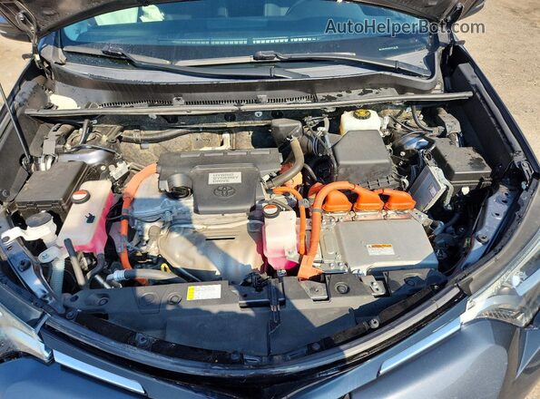 JTMRJREVXGD025715 2016 TOYOTA RAV4 Gray Vista del compartimento del motor