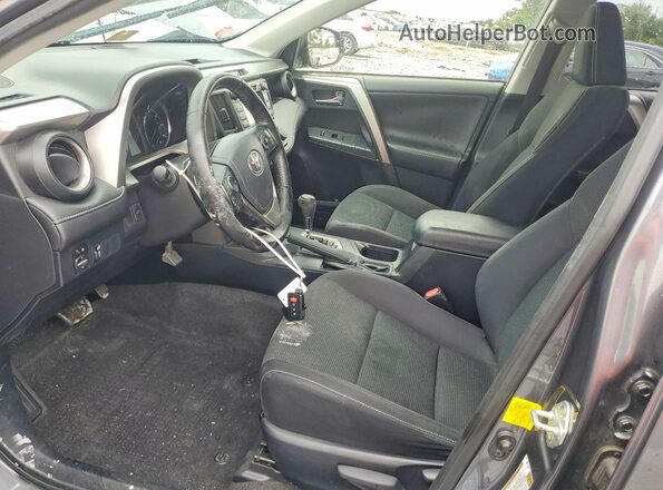JTMRJREVXGD026248 2016 TOYOTA RAV4 Серый Вид салона спереди