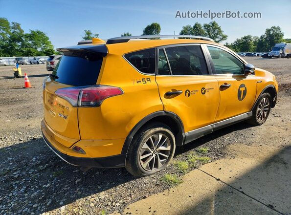 JTMRJREVXHD073426 2017 TOYOTA RAV4 Yellow უკანა მარჯვენა