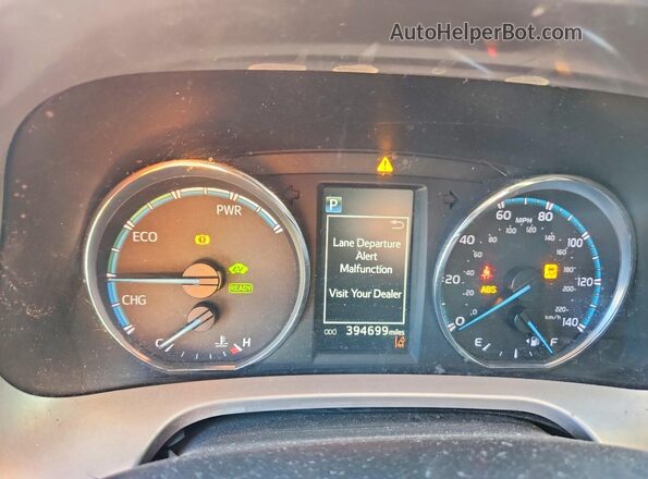 JTMRJREVXHD073426 2017 TOYOTA RAV4 Yellow ხელსაწყოთა პანელის ხედი