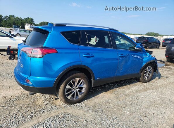 JTMRJREVXJD222066 2018 TOYOTA RAV4 Blue Trasero derecho