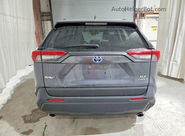 JTMRWRFV0ND137825 2022 TOYOTA RAV4 Gray Вид ззаду