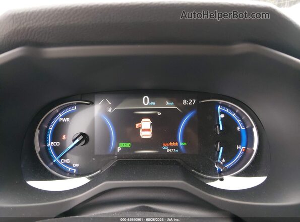 JTMRWRFV0SD325420 2025 TOYOTA RAV4 HYBRID Gray Vista de los asientos traseros